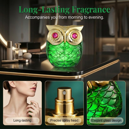 🎁Summer Hot Sale 50%!!🦉Mystical Eau de Parfum – Mysterious Scent, Elegant Owl Bottle, Long-Lasting💎
