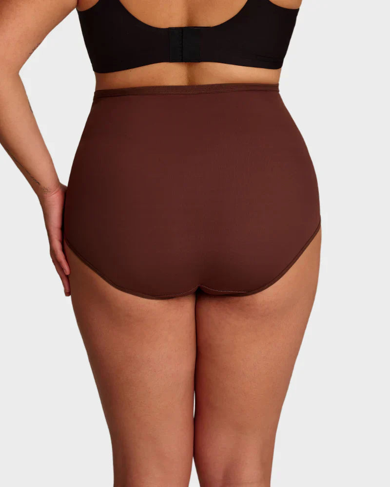 Last Day-Buy 1 Get 3 PacksPlus-Size High-Waist Cross Tummy Control Panties