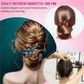 Buy more, get more free🏵️Rhinestone Double Flower Hairpin