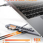 USB C Laptop Stand with Docking Station