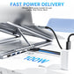 USB C Laptop Stand with Docking Station
