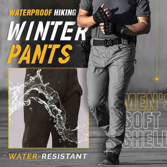 🏔️Men's Soft Shell Waterproof Hiking Winter Tactical Pants