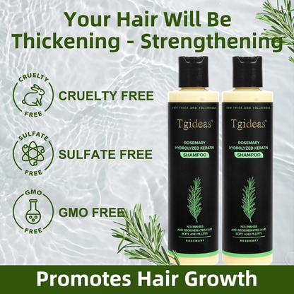 💖 See Real Results Faster -Tgideas® Organic Rosemary Hair Growth shampoo