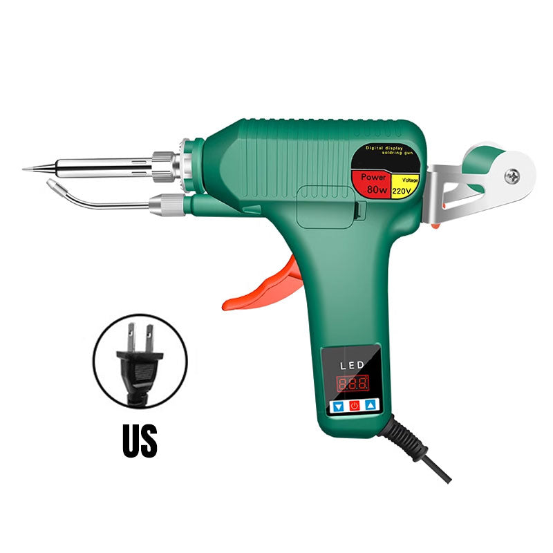 High Power Digital Display Manual Automatic Tin Wire Feeding Electric Soldering Iron