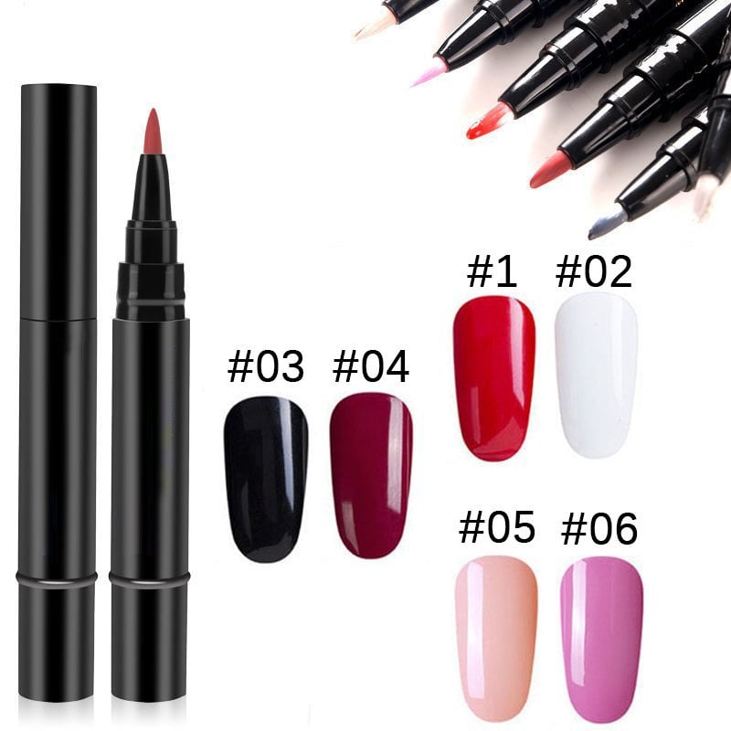 ⏰Limited Time Buy 1 Get 1 Free🔥 - $14.9 For 2 Pcs! One Step Nail Gel Pen
