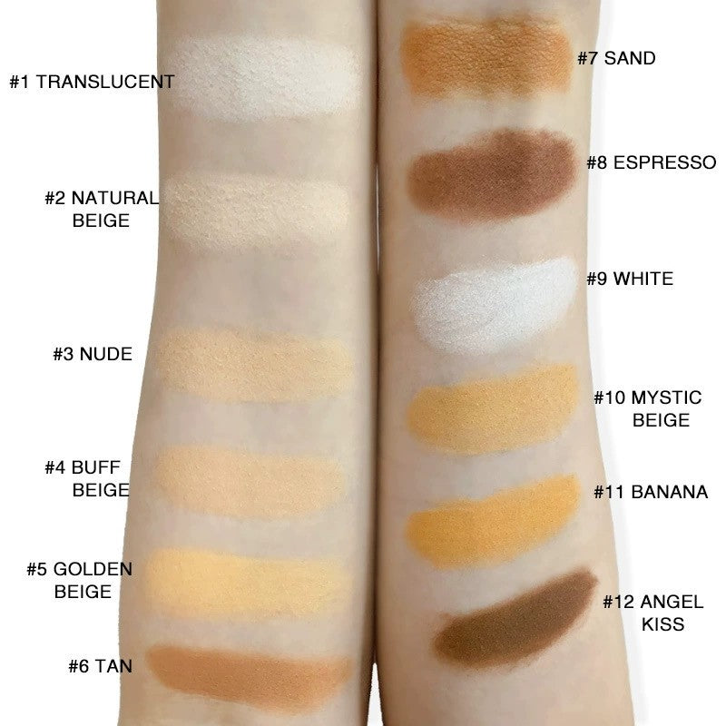 💜LAST DAY -BUY 1 GET 1 FREE💜⚡50K+ SOLD!✨Oil-Control Setting Compact Powder Foundation