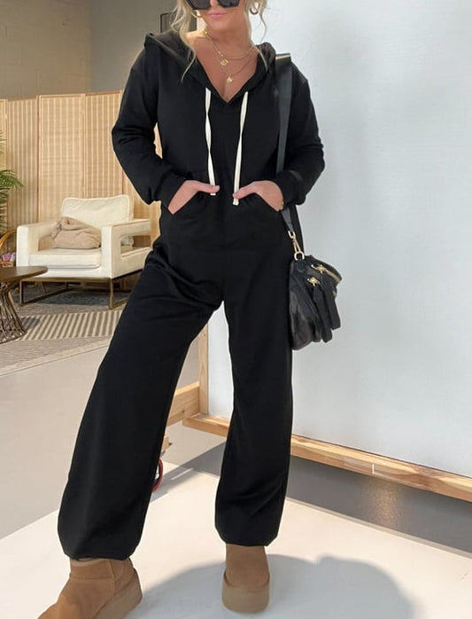 🔥HOT SALE 56% OFF🔥 Cozy Days French Terry Jumpsuit