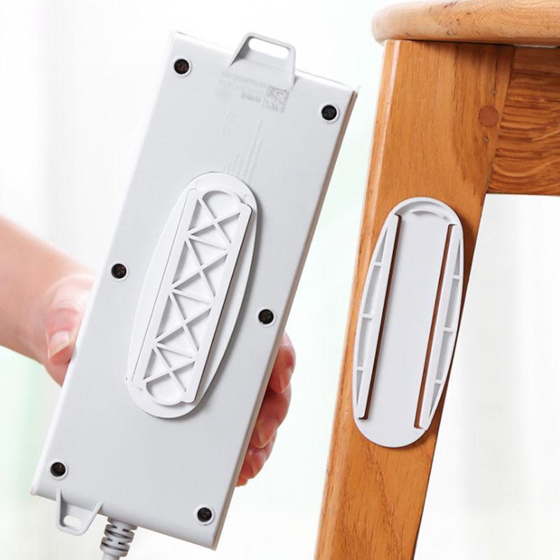 🥳 2026 Best Seller 🥳💞 Over 50,000 units sold! 🔌 50% off! This self-adhesive desktop outlet mount securely holds power outlets, routers, and remote controls—keeping cables neat and organized while ensuring home safety! 🏠✨