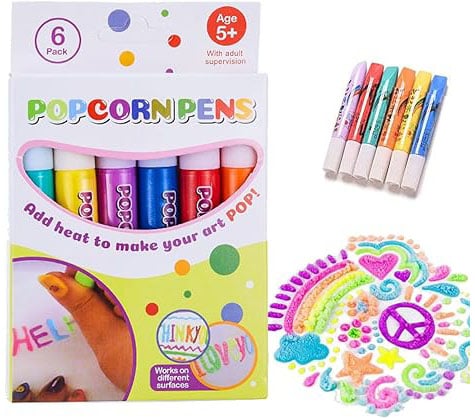 🏆 Christmas Sale 🎁3D Relief Art Pen — Transform Simple Drawings into Tactile 3D Creations ✨