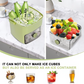 2026 HOT SALE🥳50K+ SOLD! 50% OFF!🥳💞 Ice Cube Maker with Storage – 48 cubes at once, leak‑proof lid. Stackable, saves space. Includes ice scoop & tong. A summer essential.
