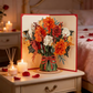 🏆75 000+ SOLGT! 🌼💌 Pop-up-kort med 3D-blomster for alltid – personlig kjærlighetsmelding &  Evig blomstring 🎁