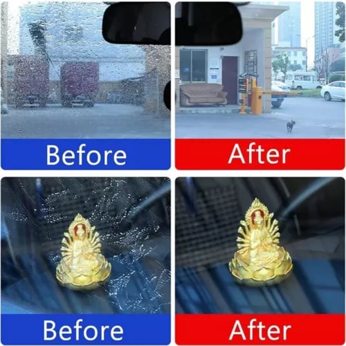 Autoglas oliefilmverwijdering doekjes