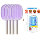 50 000+ SOLGT! 🏆 2-i-1 sammenleggbar myggsmugg – Manuell myggfanger + UV-felle. USB-oppladbar, brettes flatt for oppbevaring. Sov bittfritt i natt!
