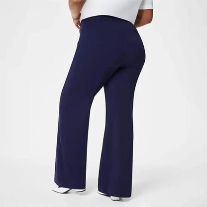 ⏳Limited Sale 62% OFF🌸Women's Plus Size High Stretch High-Waist Wide-Leg Pants