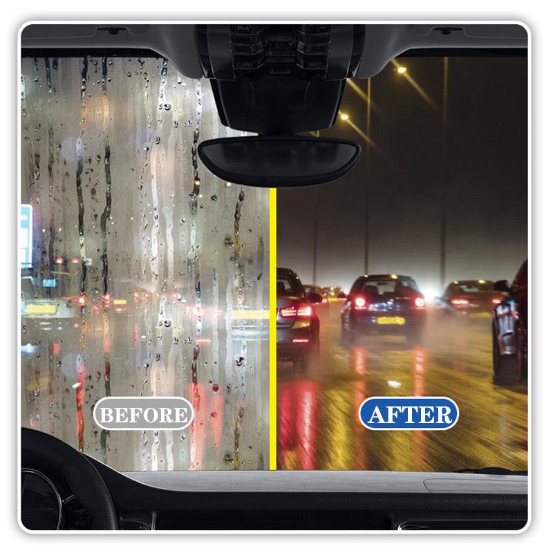 Autoglas oliefilmverwijdering doekjes