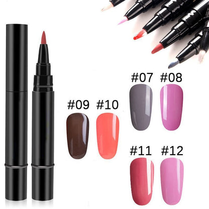 ⏰Limited Time Buy 1 Get 1 Free🔥 - $14.9 For 2 Pcs! One Step Nail Gel Pen