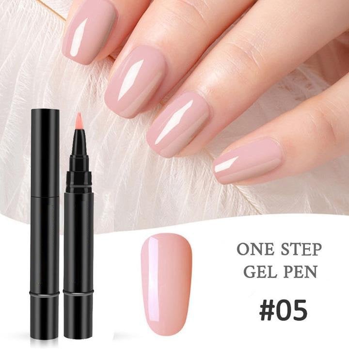 ⏰Limited Time Buy 1 Get 1 Free🔥 - $14.9 For 2 Pcs! One Step Nail Gel Pen