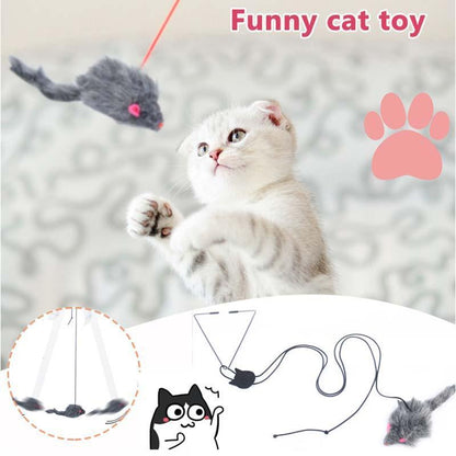 🔥Clearance Sale🔥Hanging Cat Scratch Mouse