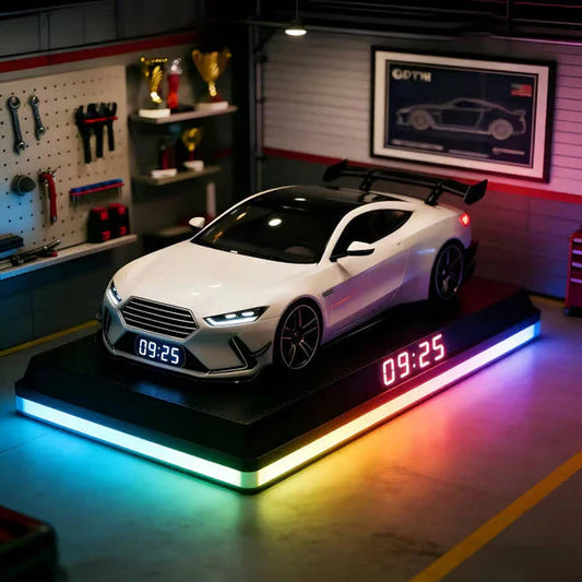 Hypercar Alarm Clock –🏎️Realistic Sound & Light Effects