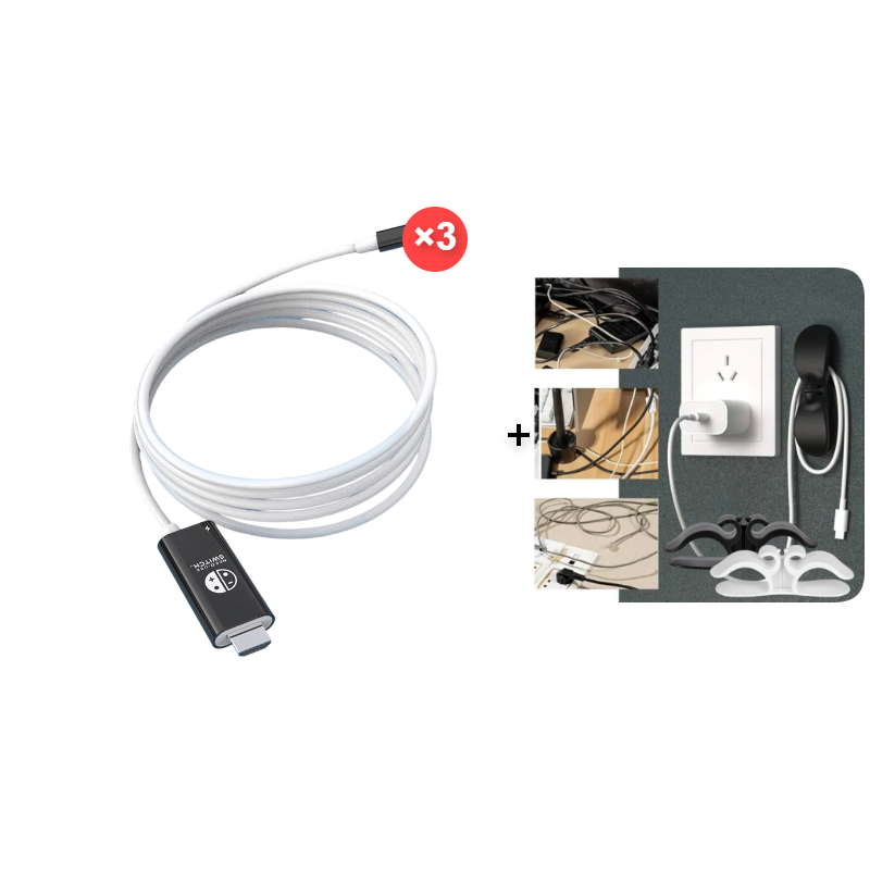 LIMITED-TIME 50% OFF! Buy more save moreUSB-C to HDMI Adapter Cable for Switch