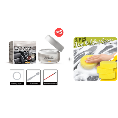 Buy 2 Get 1 Free🏆Leather Repair Paste – Fills scratches & scuffs, restores texture. Available in multiple colours. Save your favourite sofa!