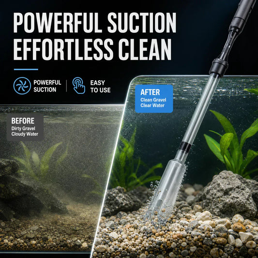 ⏰️LIMITED-TIME 50% OFF! 💋✨Electric Aquarium Gravel Cleaner