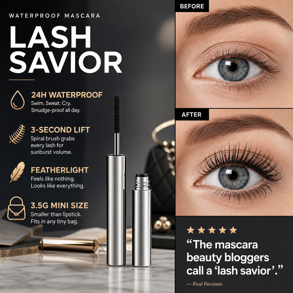 ⏳Time-Limited Special⏰Waterproof Curling & Lengthening Mascara ✨