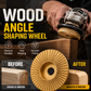 🔥LIMITED‑TIME 50% OFF! ⚙️ Wood Angle Shaping Wheel – Sharp, Wear‑Resistant ✨