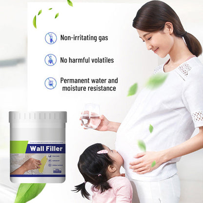🛠️ Masilla reparadora de paredes resistente al agua y al moho💧¡Pincel gratis! 🖌️  ✨ ¡Reparaciones de paredes del hogar rápidas y limpias! 🏡