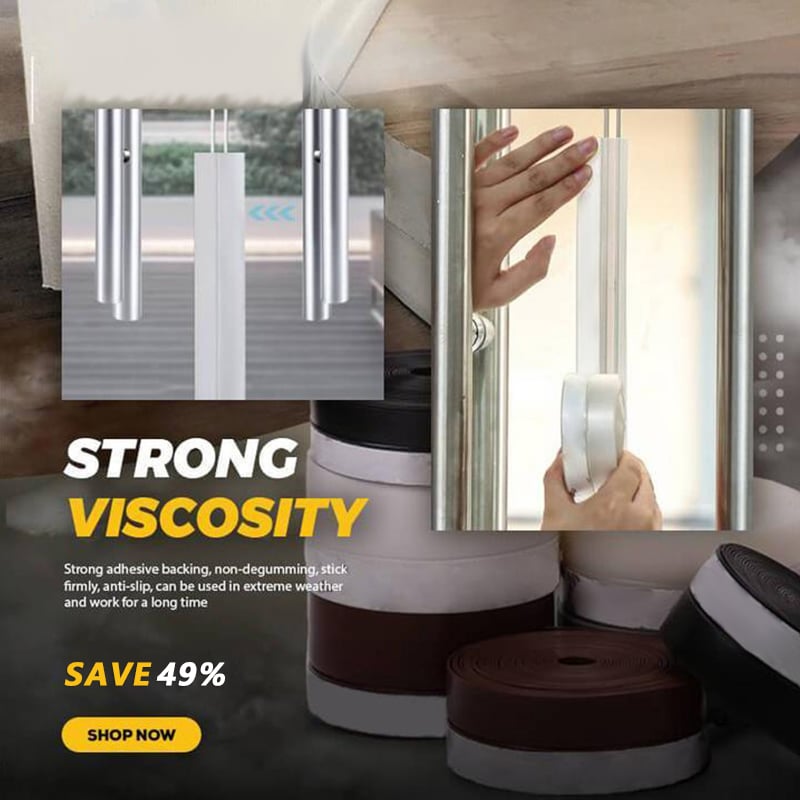 ⏳Time-Limited Special⏰5M Self‑Adhesive Door Seal Strip – Flexible, Multi‑Purpose ✨