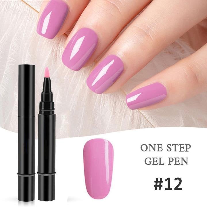 ⏰Limited Time Buy 1 Get 1 Free🔥 - $14.9 For 2 Pcs! One Step Nail Gel Pen