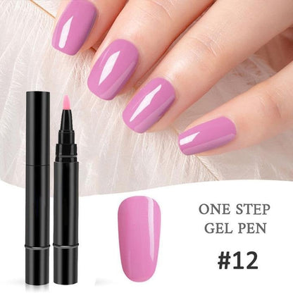 ⏰Limited Time Buy 1 Get 1 Free🔥 - $14.9 For 2 Pcs! One Step Nail Gel Pen