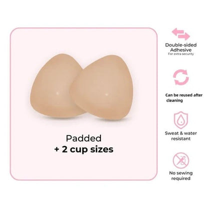 🔥 Buy One Get One Free!!💐OUFALI Lift Inserts for Bras – Lightly Padded, Double-Sided Adhesive Reusable, Washable • Natural Lift • Seamless Under Clothing