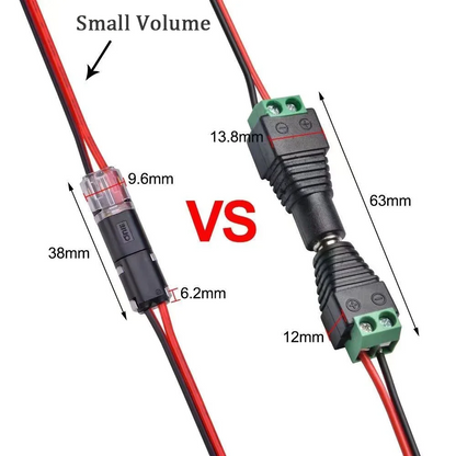 🔥 LAST DAY PROMOTION - 50%OFF 🏆Double-wire Plug-in Connector With Locking Buckle🔩🔒