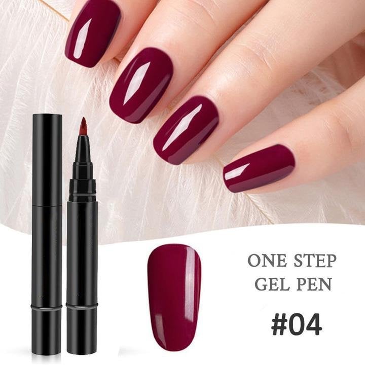 ⏰Limited Time Buy 1 Get 1 Free🔥 - $14.9 For 2 Pcs! One Step Nail Gel Pen