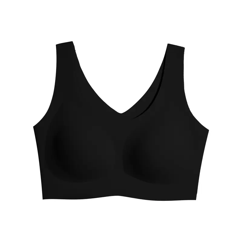 ✨ubras Seamless Bras for Women Full Coverage Wireless Bralette Widen Straps Side Comfortable Breathable