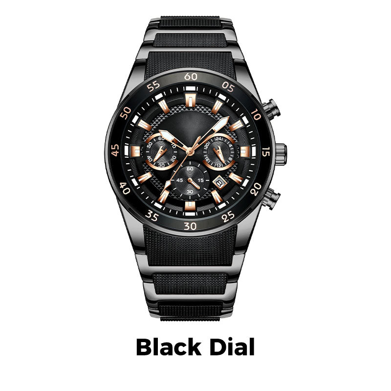 ⏳Speciale a tempo limitato⌛Orologio al quarzo multifunzionale impermeabile da uomo