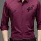 🎁Exquisite Gift💘Men's Velvet Thickened Seamless Flocking Shirt（48% OFF）