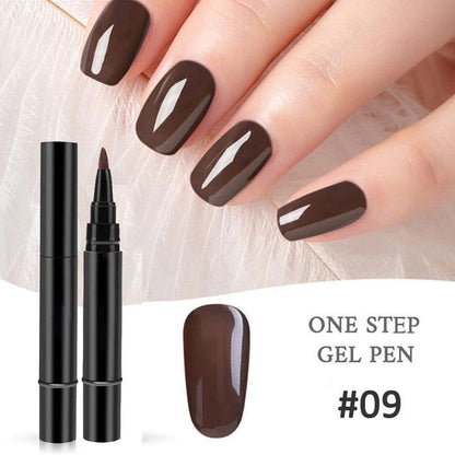 ⏰Limited Time Buy 1 Get 1 Free🔥 - $14.9 For 2 Pcs! One Step Nail Gel Pen