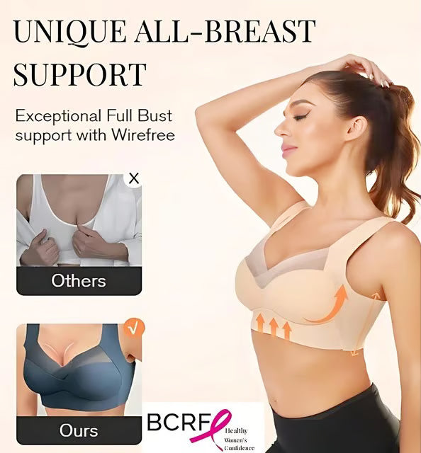 🔥Breathable Seamless Wireless Support Bra