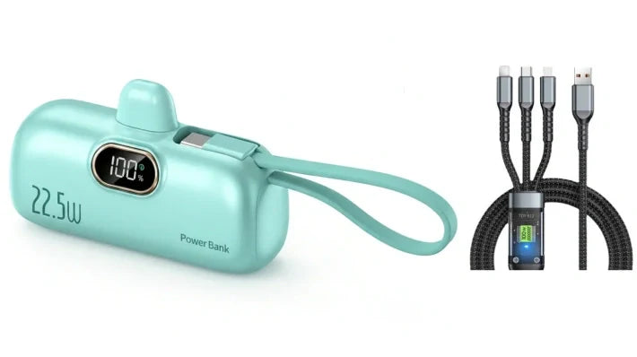 FLASH SALE - ￡9.99!!5000mAh Mini Portable Charger Power Bank for phone