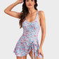 LAST DAY SALE: ONLY ￡12.99!!Women's One Piece Tummy Control Tie Knot Swimsuit