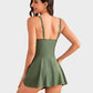 LAST DAY SALE: ONLY ￡12.99!!Women's One Piece Tummy Control Tie Knot Swimsuit