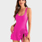LAST DAY SALE: ONLY ￡12.99!!Women's One Piece Tummy Control Tie Knot Swimsuit