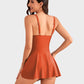 LAST DAY SALE: ONLY ￡12.99!!Women's One Piece Tummy Control Tie Knot Swimsuit