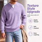 💖Black Friday Mega Deal – 50% off!💖Men's Layered-Look Waffle T-Shirt | Comfortable everyday style with elegant texture 👚
