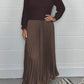 💝Women’s Stylish and Elegant Round-neck Pleated Dress