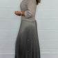 💝Women’s Stylish and Elegant Round-neck Pleated Dress