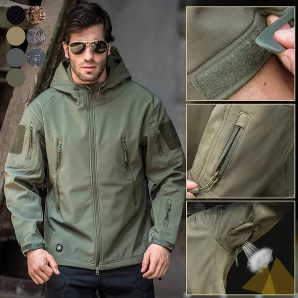 💖Black Friday Mega Deal – 50% off!💖 💥 Men's Waterproof Insulated Outdoor Jacket💦 Built for Wind & Rain