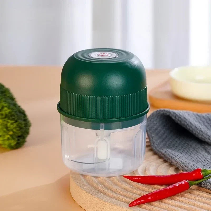 💥Electric Garlic Chopper, Mini Portable Veggie Cutter
